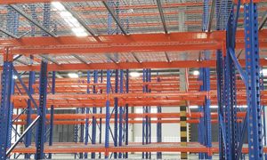 Wire Mesh Decking Selective Racking System
